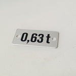 Load plate 0.63t 18x37mm